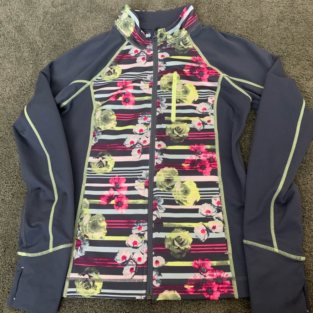 Zella Girl athletic zip jacket